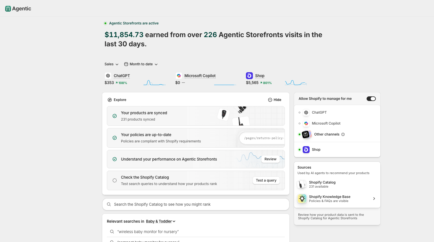 ChatGPT shopping product recommendation results showing ecommerce revenue generated through AI-powered product discovery