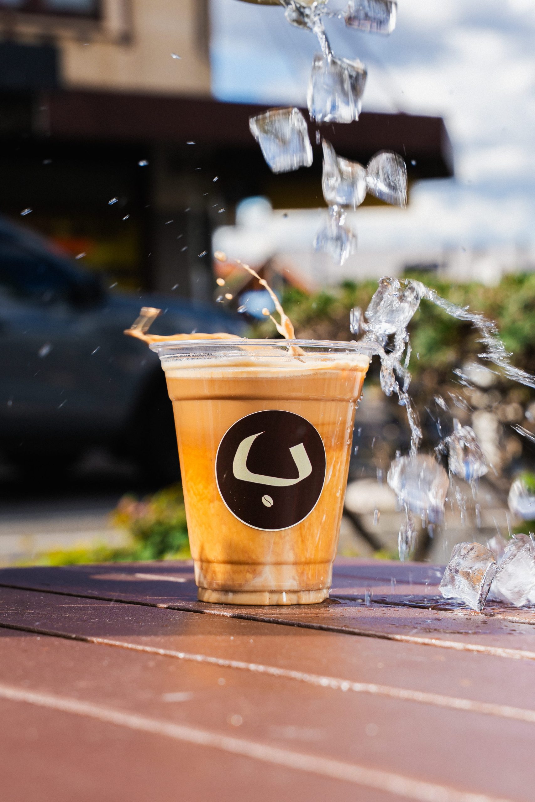 Bayt Youssef coffee cup branding and cafe photography