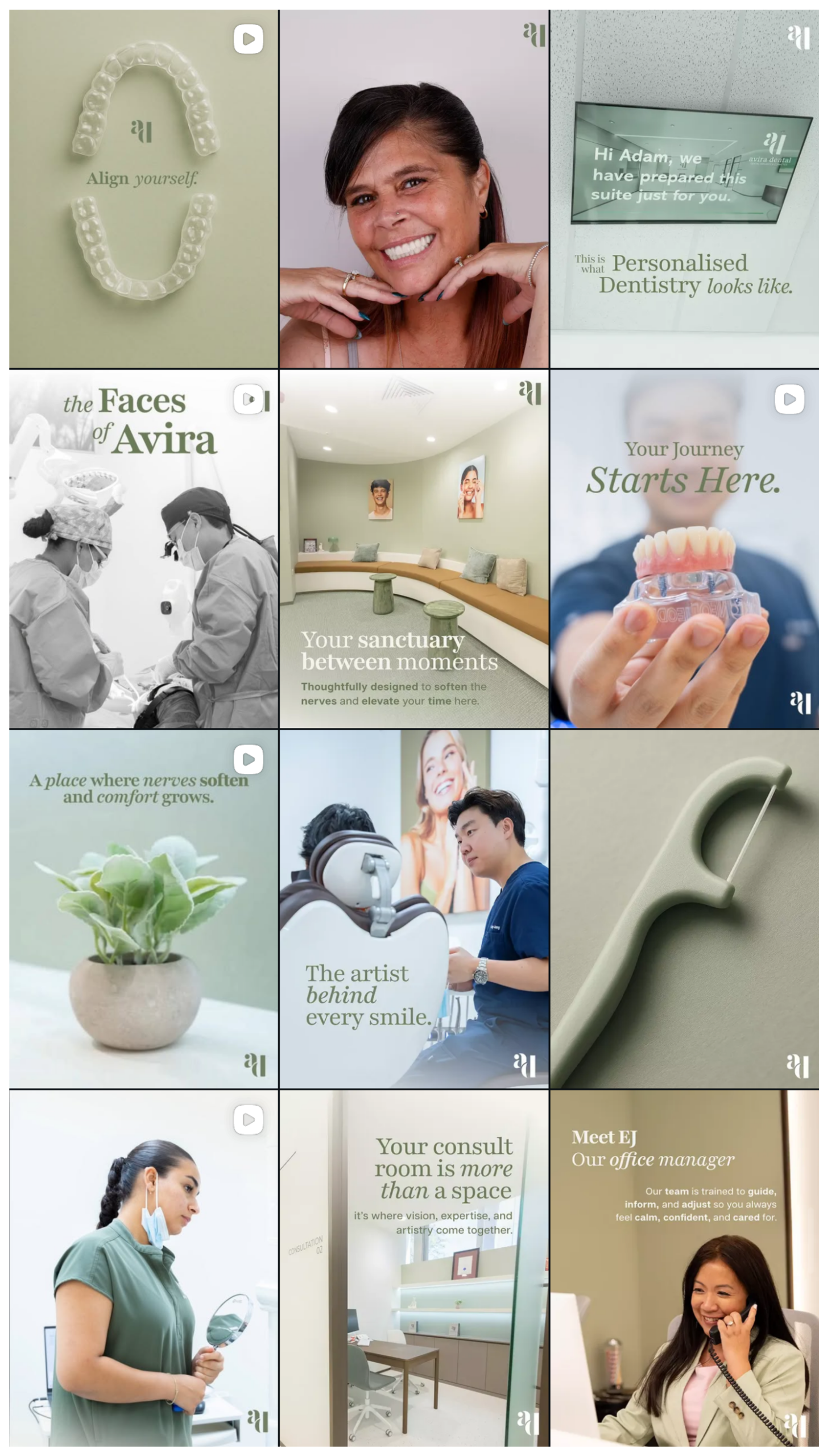 Avira Dental social media feed after AIIMS