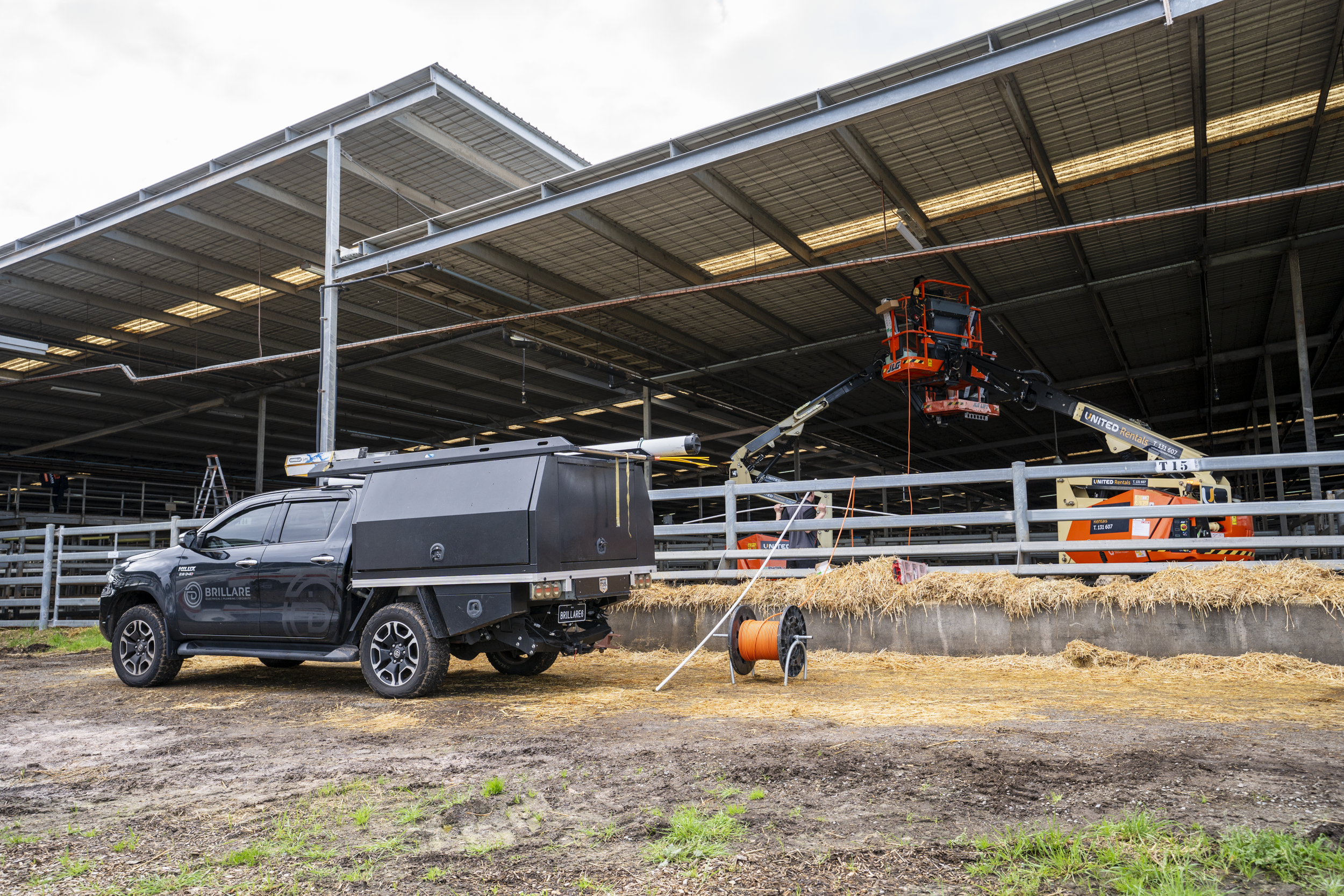 Brillare Electrical commercial project photographed on location in Western Australia