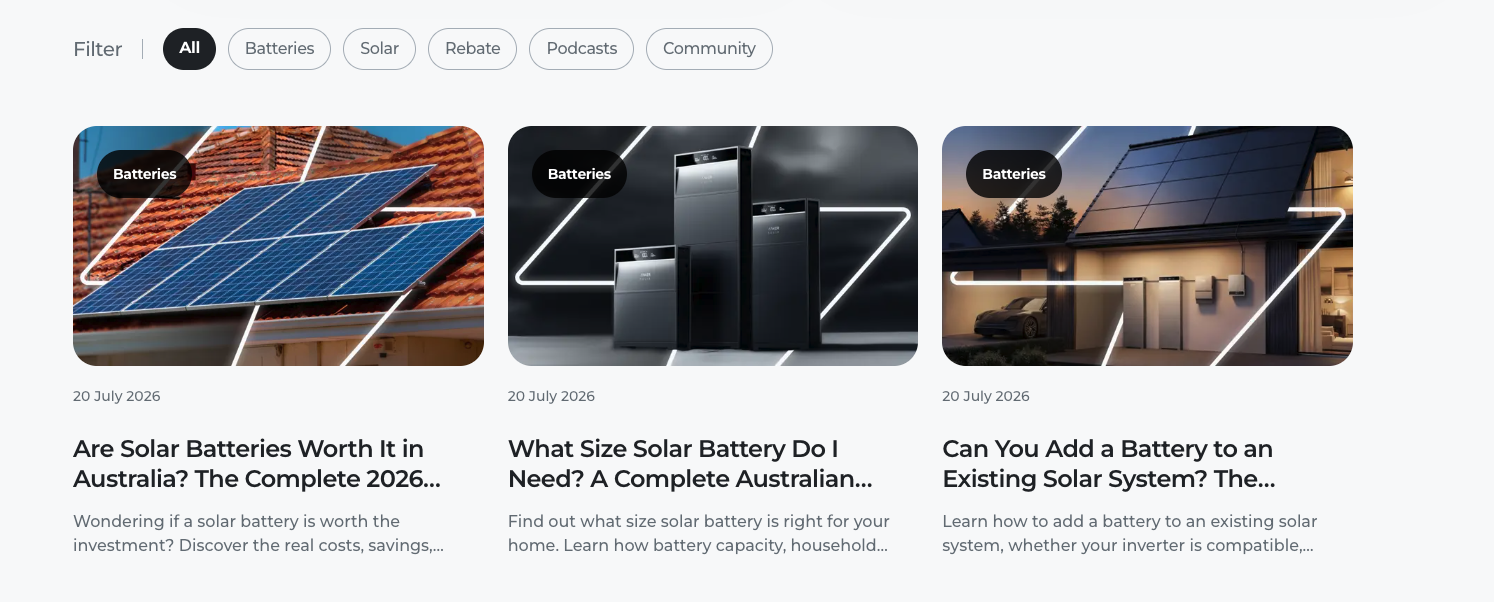 Solar Battery Group blogs and news created by the AIIMS SEO team