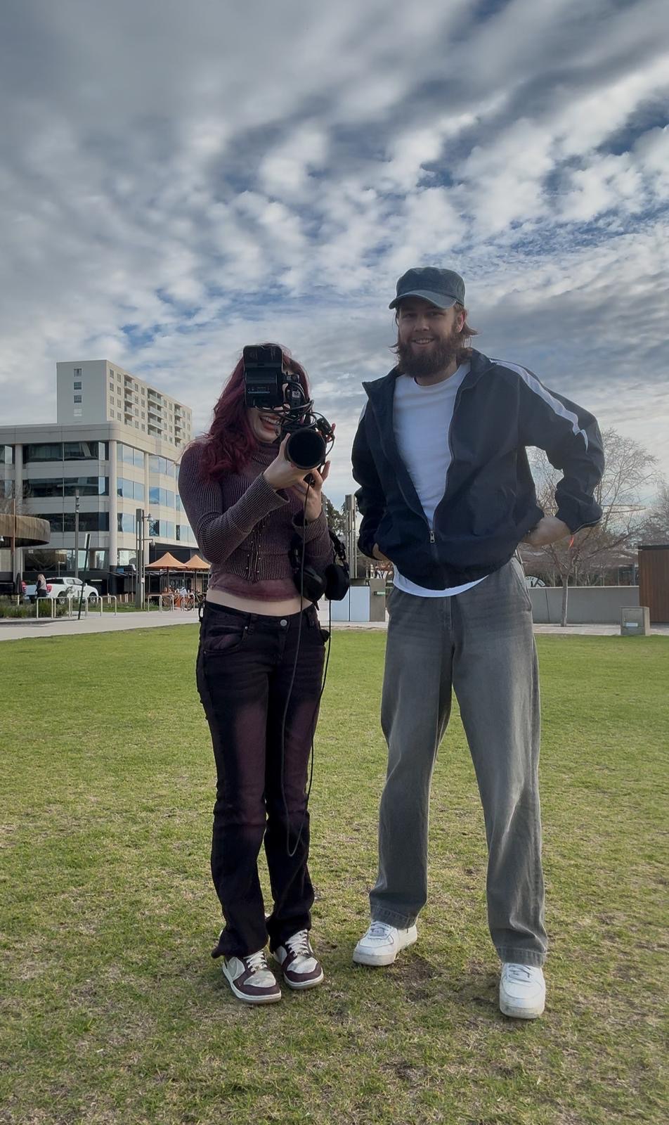 AIIMS camera crew on location for Brillare Electrical in Perth