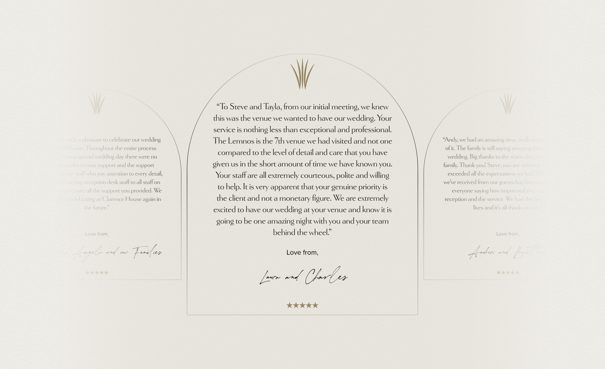 Clarence House complete website brand system and footer