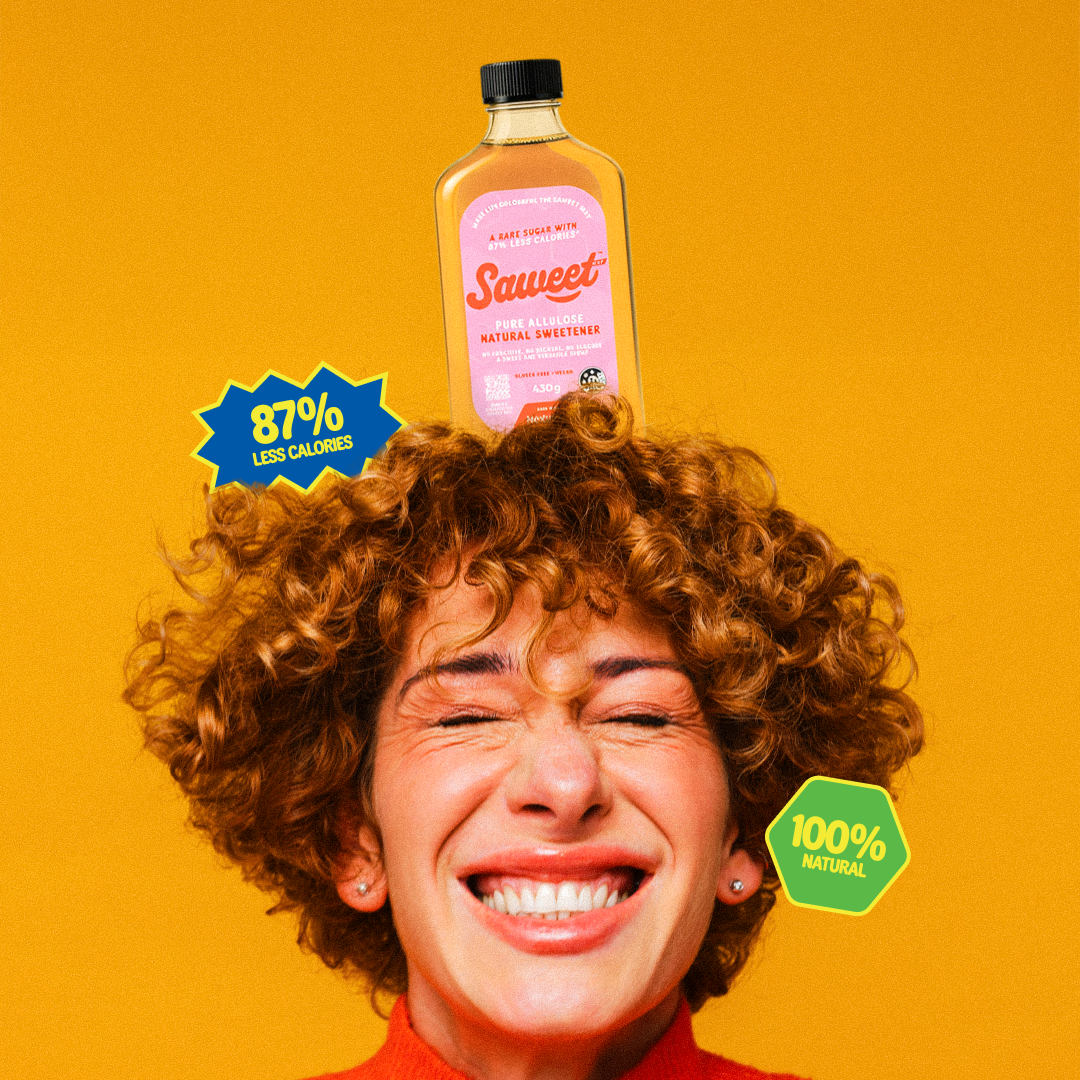 Saweet Way Pure Allulose Syrup campaign artwork two