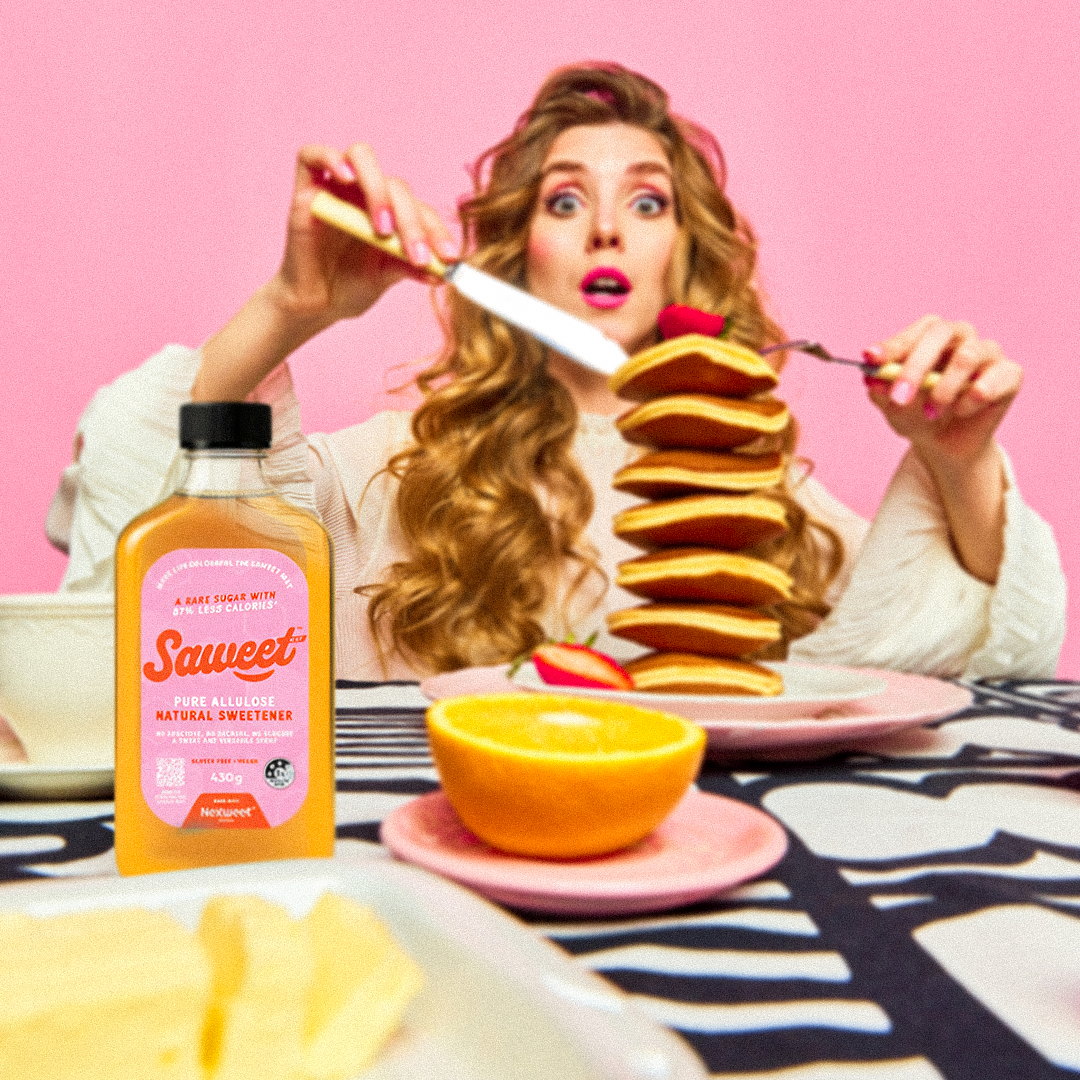 Saweet Way Pure Allulose Syrup campaign artwork three