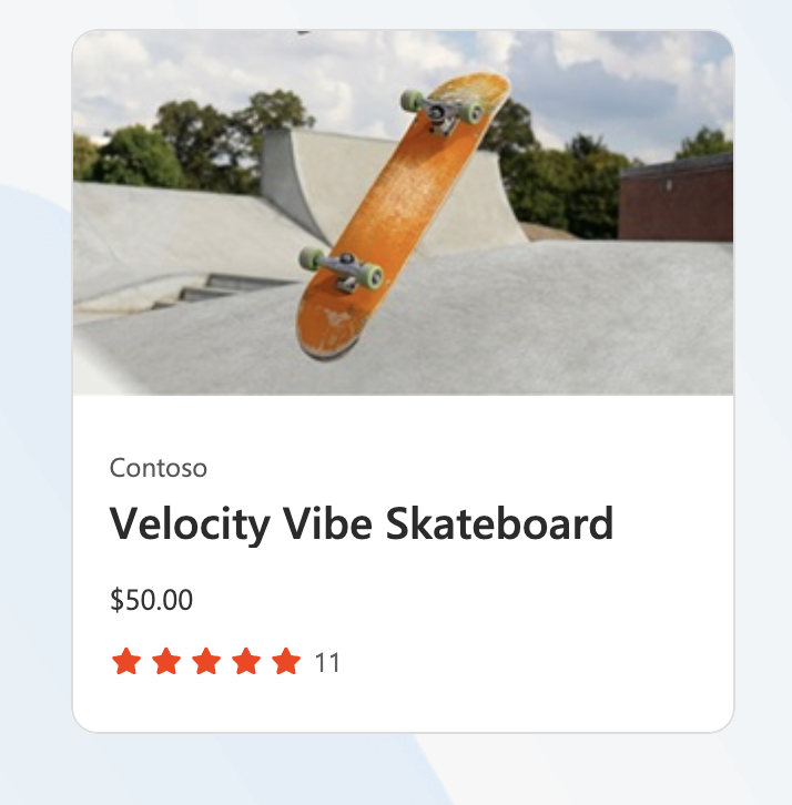 Bing local store ad showing reviews